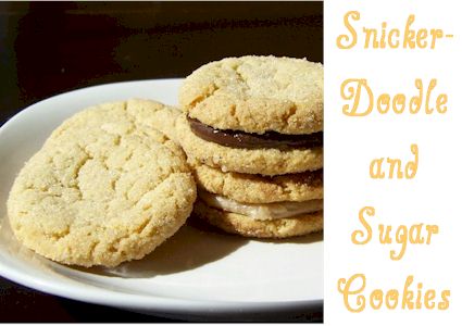 snickerdoodles & sugar cookies