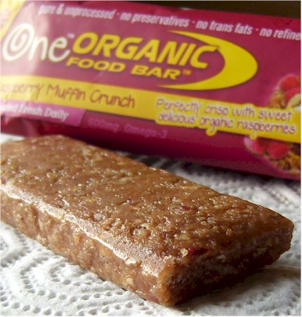 One Organic Food Bar - Raspberry Muffin Crunch